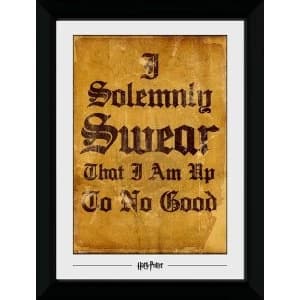 Harry Potter I Solemnly Swear Collector Print