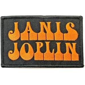 Janis Joplin - Logo Standard Patch