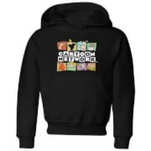 Cartoon Network Logo Characters Kids Hoodie - Black - 11-12 Years