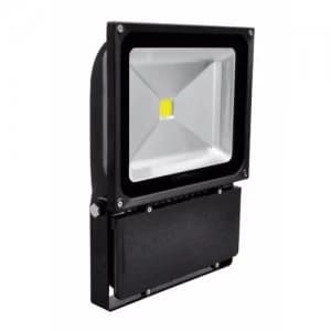 Lighthouse IP65 Ultra Efficient LED Black Aluminium Floodlight - 80 Watt