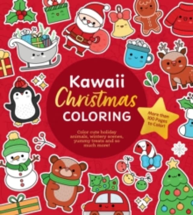 Kawaii Christmas Coloring. Paperback. By Editors of Chartwell Books Books