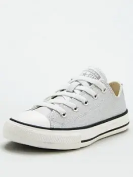 Converse Childrens Chuck Taylor All Star Crochet Ox Sparkle Trainers