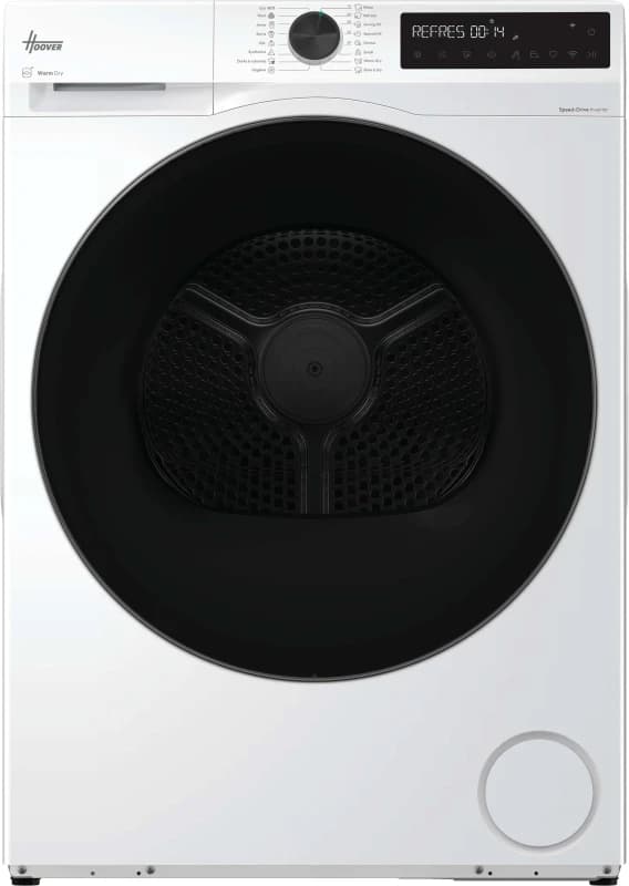 Hoover Pro Dry Series 5 HBP 10N3BX-80 WiFi Connected 10Kg Heat Pump Tumble Dryer - White - A++ Rated