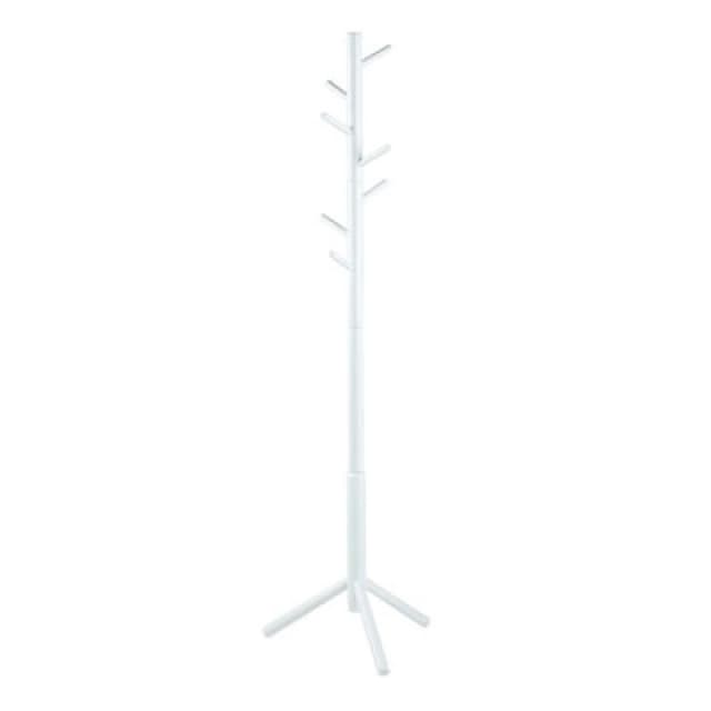 Furniture To Go Bremen Coat Stand In White Lacquered Rubberwood