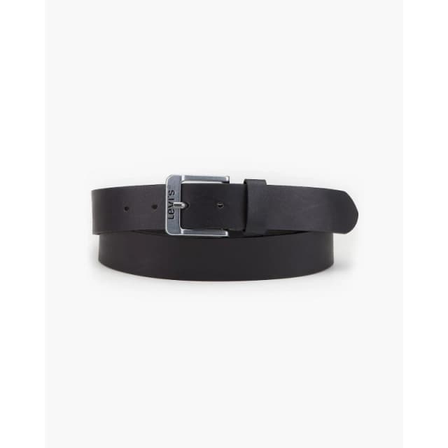 Levis Mens Leather Belt Black male 30W (85)