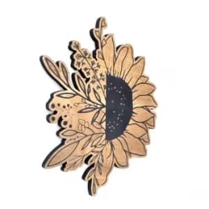 LAZ118 Multicolor Decorative Wooden Wall Accessory