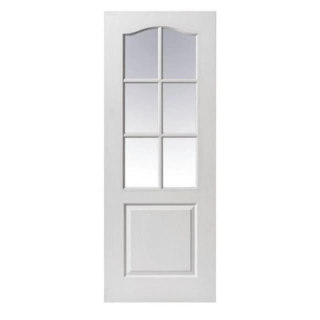 JB Kind Doors Classique 6 Light White Internal Door