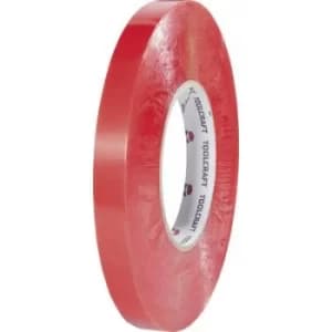 TOOLCRAFT 1397P1550C 1397P1550C Double sided adhesive tape Transparent (L x W) 50 m x 15mm