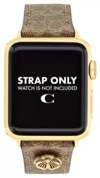 Coach 14700235 Apple Strap (38/40/41mm) Brown Leather Watch