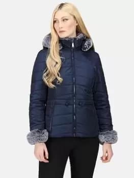Regatta Willabella Coat - Navy, Size 18, Women