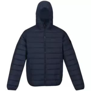 Regatta Mens Helfa Insulated Warm Quilted Hooded Jacket S - Chest 37-38' (94-96.5cm)