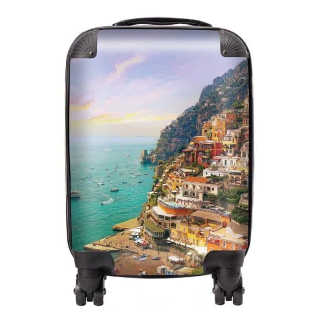 Warren Reed - Designer Positano, Amalfi Suitcase in Green Size: Large Green Unisex Large