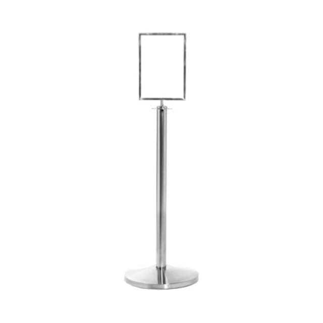 VFM VFM Flat Top Post and Sign Holder Silver 399898 399898