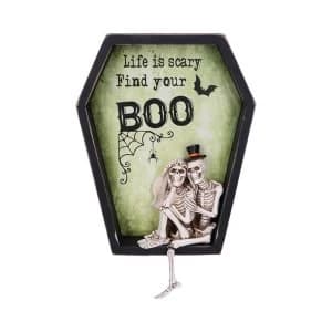 Life is Scary Find Your Boo Wall Plaque