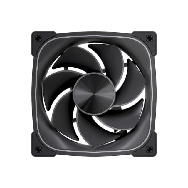 VIDA VIDA STEALTH REVERSE BLK ARGB FAN 120MM Computer case 12cm Black STEALTH120REVBK