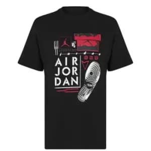 Nike MJ Brand Graphic T Shirt Mens - Black