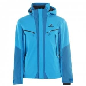 Salomon Ice Cool Ski Jacket Mens - Fjord Blue