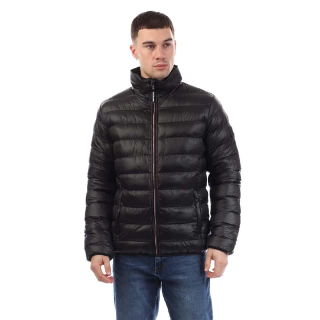 Duck and Cover Shemmy Two Quilted Jacket Black male S