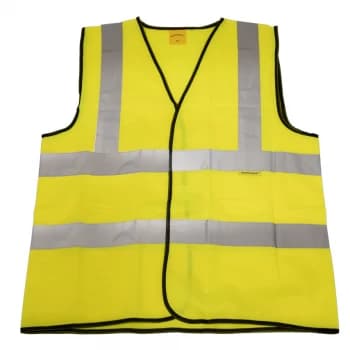 Hi-vis Waistcoat (Site and Road Use) Yellow - X-Large