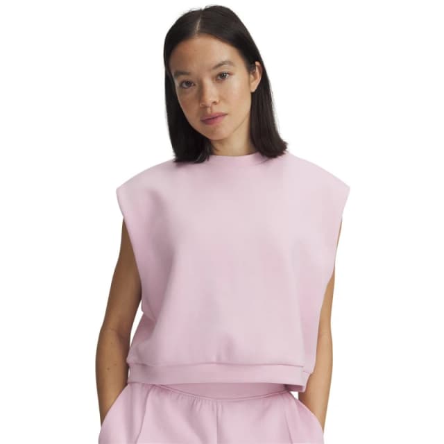 Under Armour Womens 1/4 Zip Fleece Pink female 8 (XS)