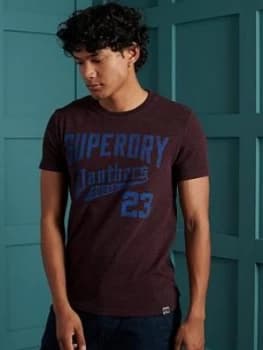 Superdry Re-worked Classic T-Shirt, Purple Size M Men
