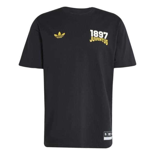 adidas Juventus VRCT T-Shirt Adults Black/Gold male S