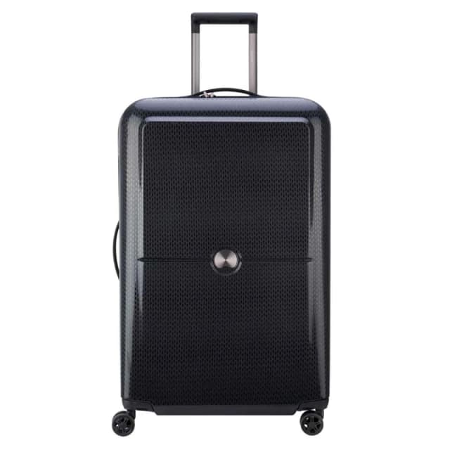 Delsey 75cm Spinner - Turenne 75cm Spinner - Turenne - 75(h) x 48.5(w) x 29.5(d) cm - Black - 1621821 Black