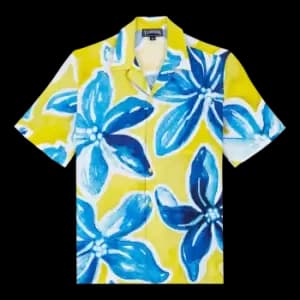 Men Bowling Shirt Raiatea - Chelly - Yellow - Size XL - Vilebrequin