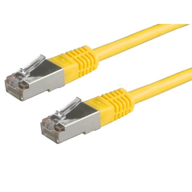 VALUE S/FTP (PiMF) Patch Cord Cat.6. yellow 2 m