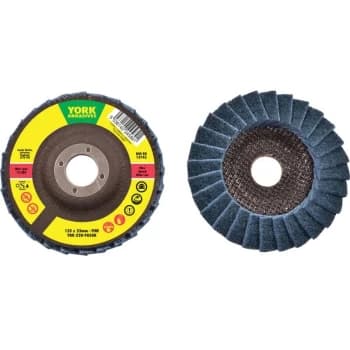 125X22.23MM Non Woven Flap Disc Fine - York