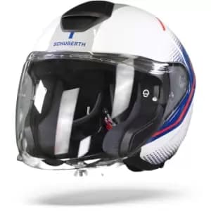 Schuberth M1 Pro Mercury White Blue 2XL