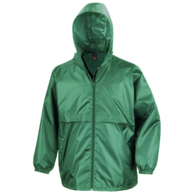 Result Core Mens Windbreaker in Emerald Size: Small Emerald Male S