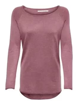 ONLY Long Knitted Pullover Women Pink