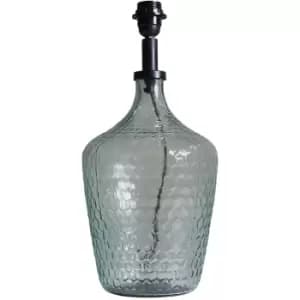 Minisun - Lustre Green Glass Table Lamp Base -
