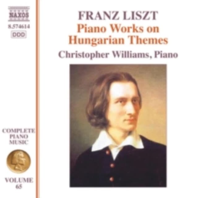 Franz Liszt: Piano Works On Hungarian Themes CD / Album