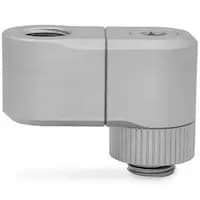 EK Water Blocks EK-Quantum Torque Double Rotary 28mm Offset Fitting - Satin Titanium