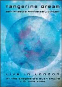 Tangerine Dream 35th Phaedra Anniversary Concert 2007 UK DVD VPDVD29