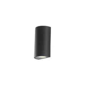 Fan Europe ZONDA Outdoor LED 2 Light Up Down Light Anthracite, IP54 630lm 4000K 9x6.5x16cm