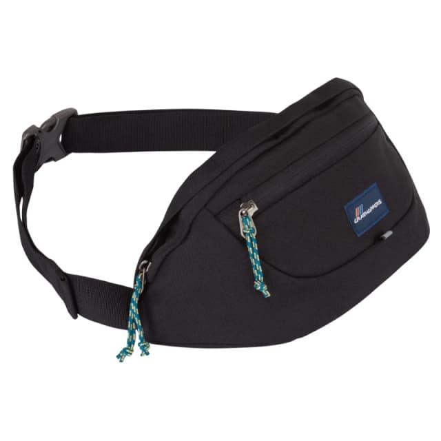 Craghoppers Craghoppers 1.5L Kiwi Classic Bum Bag II in Jet Black Jet Black One Size Unisex 5063260114110