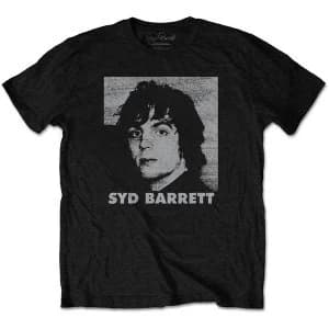 Syd Barrett - Headshot Mens Large T-Shirt - Black