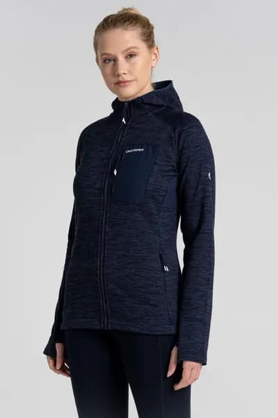 Craghoppers Womens Trina Hooded Relaxed Fit Fleece Jacket 20 - Bust 44' (112cm)