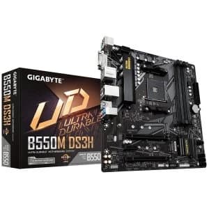 Gigabyte B550M DS3H AMD Socket AM4 Motherboard