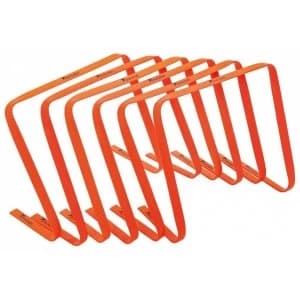 Precision 15" High Flat Hurdles Set Orange ( Set of 6 )