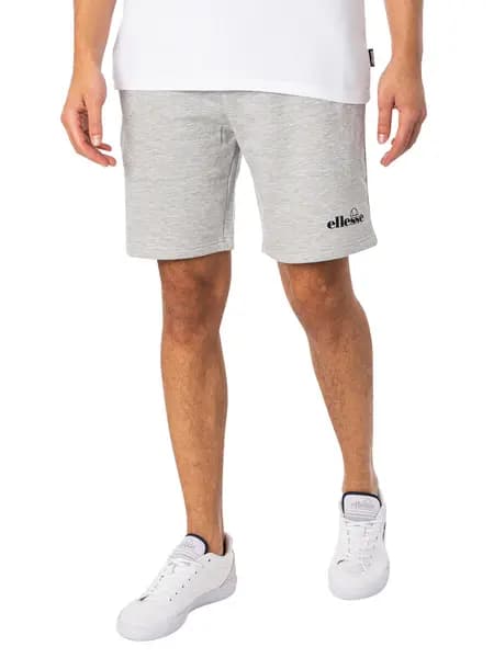 Ellesse Molla Sweat Shorts Grey Marl XL