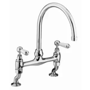 Bristan Renaissance Bridge Deck Sink Mixer Tap RS DSM C - 944523