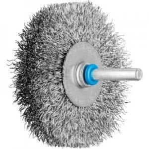 PFERD Round brush with shaft, ungezopft RBU 7015/6 INOX 0.30 43105003 10 pc(s)