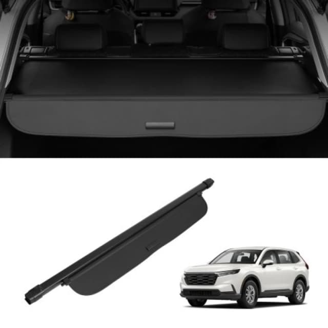VEVOR Vevor - Retractable Cargo Cover for Honda, Upgraded Waterproof Trunk Cover Security Shield Shade for Honda crv 2023-2024, uv Resistant Rear Trun