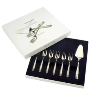 Arthur Price Monsoon Champagne Mirage Pastry Forks And Server Set