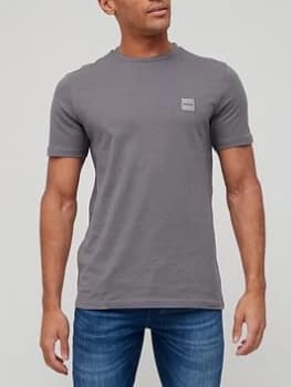 Hugo Boss Tales 1 Chest Logo T-Shirt Dark Grey Size 2XL Men