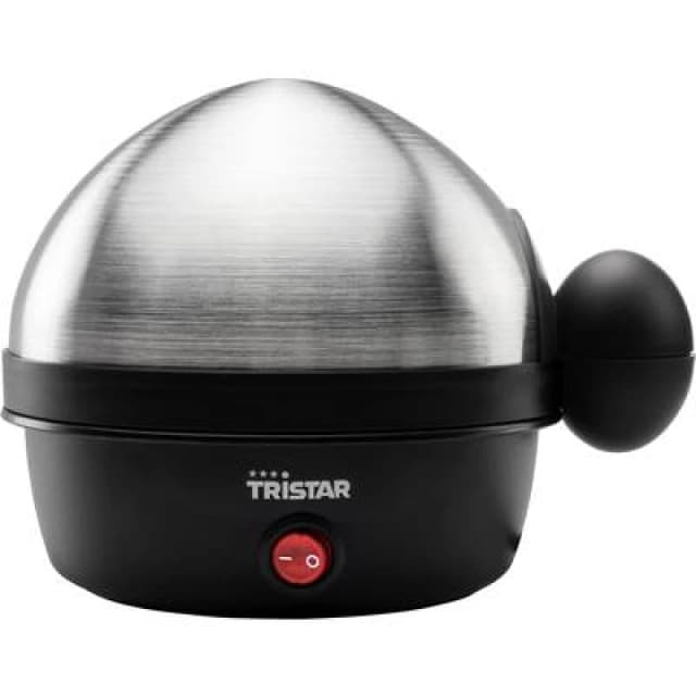Tristar Tristar EK-3076 Egg boiler with graduated beaker, Indicator light Stainless steel, Black EK-3076